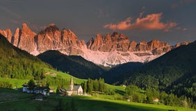 Geisler Sunset Royalty Free Stock Images Geisler Sunset Royalty Free Stock Images