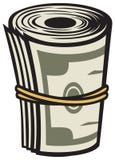 Geld royalty-vrije illustratie Geld royalty-vrije illustratie
