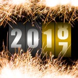 Gelukkig nieuw jaar 2018 Royalty-vrije Stock Afbeelding Gelukkig nieuw jaar 2018 Royalty-vrije Stock Afbeelding