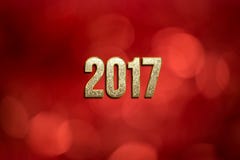 Gelukkig Nieuwjaar 2017 Royalty-vrije Stock Foto's Gelukkig Nieuwjaar 2017 Royalty-vrije Stock Foto's