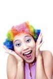 Gelukkige Clown stock foto Gelukkige Clown stock foto