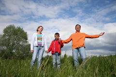 Gelukkige familie stock afbeeldingen Gelukkige familie stock afbeeldingen