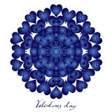 Gelukkige valentijnskaartendag, vectorkaart vector illustratie Gelukkige valentijnskaartendag, vectorkaart vector illustratie