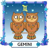 Gemelli del segno dello zodiaco Fotografie Stock Gemelli del segno dello zodiaco Fotografie Stock
