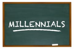 Generación Y Demo Group Chalk Board Word de Millennials libre illustration Generación Y Demo Group Chalk Board Word de Millennials libre illustration