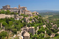 General View Of Hiltop Village Of Gordes. Royalty Free Stock Image