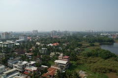 General View Of The City, Cochin Royalty Free Stock Photography