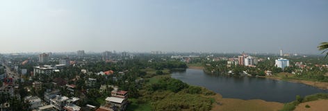 General View Of The City, Cochin (kochi), Kerala, South India Stock Photos