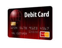 This is a generic debit card. vector illustration This is a generic debit card. vector illustration