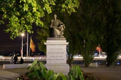 Genf/switzerland-29 08 18: Statue von Jean-jacques Rousseauphylosopher stockfotografie Genf/switzerland-29 08 18: Statue von Jean-jacques Rousseauphylosopher stockfotografie