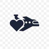 Genomskinlig symbol för bröllopsresa Bröllopsresasymboldesign från bröllop stock illustrationer Genomskinlig symbol för bröllopsresa Bröllopsresasymboldesign från bröllop stock illustrationer