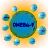 Genomskinliga preventivpillerar för blått omega-9 på gul bakgrund Kapslar för Oleic syra Fleromättade fettsyror Vitamin och vektor illustrationer Genomskinliga preventivpillerar för blått omega-9 på gul bakgrund Kapslar för Oleic syra Fleromättade fettsyror Vitamin och vektor illustrationer