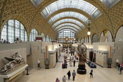 Gente en Musee d'Orsay, París Gente en Musee d'Orsay, París