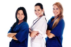 Gente medica sorridente immagine stock Gente medica sorridente immagine stock