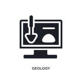 geology isolated icon. simple element illustration from e-learning and education concept icons. geology editable logo sign symbol royalty free illustration geology isolated icon. simple element illustration from e-learning and education concept icons. geology editable logo sign symbol royalty free illustration