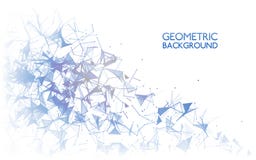 Geometric background concept. Abstract connections on white. Modern technology design. Communication backdrop. Vector Royalty Free Stock Photos Geometric background concept. Abstract connections on white. Modern technology design. Communication backdrop. Vector Royalty Free Stock Photos