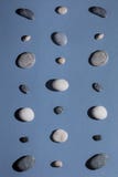 Geometric composition of different stones royalty free stock images Geometric composition of different stones royalty free stock images