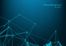 Geometric graphic background molecule and communication. Big data complex with compounds. Perspective backdrop. Minimal array. royalty free illustration Geometric graphic background molecule and communication. Big data complex with compounds. Perspective backdrop. Minimal array. royalty free illustration