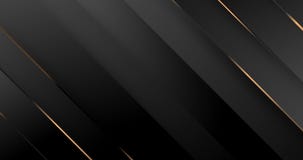 4k Abstract luxury black grey gradient backgrounds with diagonal golden metallic stripes.