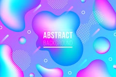 Geometric neon Fluid shapes background royalty free illustration Geometric neon Fluid shapes background royalty free illustration