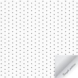 Geometric vector pattern repeat dotted, circle, gray polka dot on white background with realistic paper flip royalty free illustration Geometric vector pattern repeat dotted, circle, gray polka dot on white background with realistic paper flip royalty free illustration