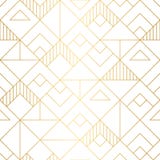 Geometrisch vierkanten naadloos patroon met mnimalistic gouden ontwerp royalty-vrije stock afbeelding Geometrisch vierkanten naadloos patroon met mnimalistic gouden ontwerp royalty-vrije stock afbeelding