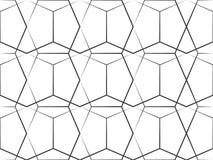Geometrische Zeile Muster stock abbildung Geometrische Zeile Muster stock abbildung
