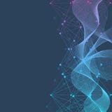 Geometrischer abstrakter Hintergrund mit verbundener Linie und Punkten Wissenschaftliches Konzept für Ihr Design Auch im corel ab Lizenzfreies Stockbild Geometrischer abstrakter Hintergrund mit verbundener Linie und Punkten Wissenschaftliches Konzept für Ihr Design Auch im corel ab Lizenzfreies Stockbild