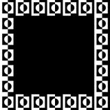 Geometrisches Bild, Fotorahmen im squarish Format stock abbildung Geometrisches Bild, Fotorahmen im squarish Format stock abbildung