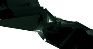 Geometryczny czerń Odpłacał się 3D kształty Spławowa i Tętniąca Błękitna tła 4k wideo animacja ilustracja wektor Geometryczny czerń Odpłacał się 3D kształty Spławowa i Tętniąca Błękitna tła 4k wideo animacja ilustracja wektor