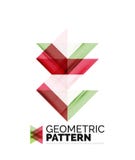 Geometryczny trójbok mozaiki wzoru element odizolowywający ilustracja wektor Geometryczny trójbok mozaiki wzoru element odizolowywający ilustracja wektor