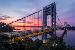 George Washington Bridge royalty free stock images George Washington Bridge royalty free stock images