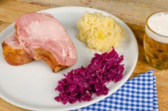 German food still life, with beer Royalty Free Stock Images German food still life, with beer Royalty Free Stock Images