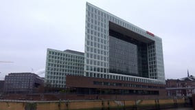 German press The Spiegel Headquarter in Hamburg - CITY OF HAMBURG, GERMANY - DECEMBER 25, 2021