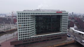 German press The Spiegel Headquarter in Hamburg - HAMBURG, GERMANY - DECEMBER 25, 2021
