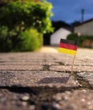 German toothpick flag stock photos German toothpick flag stock photos