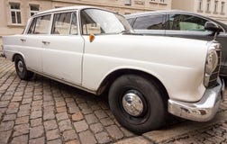 German vintage car with tail fin stock image German vintage car with tail fin stock image