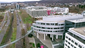 Germany/Bonn Feb. 2020: Headquarter Building of the Deutsche Telekom AG