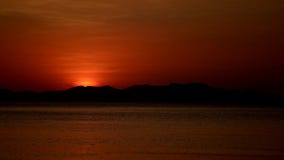 Gesetztes Meersun timelapse stock video Gesetztes Meersun timelapse stock video