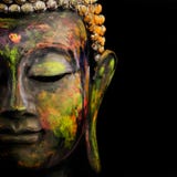 Gesicht von Buddha Lizenzfreie Stockfotos Gesicht von Buddha Lizenzfreie Stockfotos