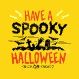 Gespenstische Halloween-Partei vektor abbildung Gespenstische Halloween-Partei vektor abbildung