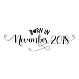 Getragene im November 2018 - Kindertagesstättenvektorillustration vektor abbildung Getragene im November 2018 - Kindertagesstättenvektorillustration vektor abbildung
