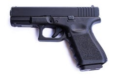 Gewehr getrennt auf weißem Hintergrund lizenzfreies stockfoto Gewehr getrennt auf weißem Hintergrund lizenzfreies stockfoto