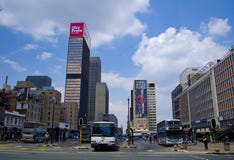 Ghandi Sqaure in Johannesburg royalty free stock images Ghandi Sqaure in Johannesburg royalty free stock images