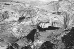 Ghiaccio glaciale con detriti rocciosi immagine stock libera da diritti Ghiaccio glaciale con detriti rocciosi immagine stock libera da diritti