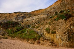 Gibson Steps langs de Grote Oceaanweg royalty-vrije stock foto's Gibson Steps langs de Grote Oceaanweg royalty-vrije stock foto's