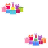Gift boxes. New Year, Christmas, Birthday. Gift boxes. Presents. Happy New Year 2019 and Christmas vector illustration. Birthday, mothers day. Sale, shopping royalty free illustration Gift boxes. New Year, Christmas, Birthday. Gift boxes. Presents. Happy New Year 2019 and Christmas vector illustration. Birthday, mothers day. Sale, shopping royalty free illustration