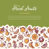 Gift card with a place for lettering with horizontal pattern. vector illustration Gift card with a place for lettering with horizontal pattern. vector illustration