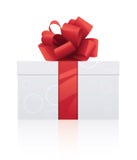 Gift Wrapped Present Stock Photography