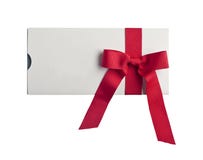 Giftcard fotografia stock Giftcard fotografia stock